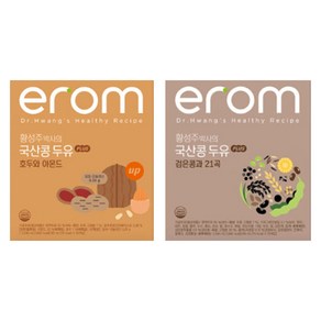 이롬 황성주 박사 호두와 아몬드+검은콩 21곡 두유 국산콩, 32개, 190ml