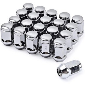 자동차 휠 너트 순정형 현대 기아 19mm m12x1.05 교체형 크롬 블랙 차량 너트 볼트, 1개