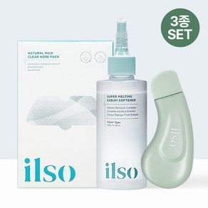 일소 네추럴 마일드 클리어 코팩 5매+딥클린 마스터+소프트너 150ml 3종 세트, 1개, 1세트