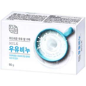 무궁화 우유비누, 90g, 1개