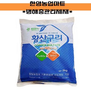 건도 황산구리 2kg 황산동 석회보로도액 고순도 25% 이상, 1개