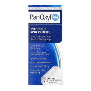 [국내당일배송]PanOxyl 판옥실(파녹실) 오버나이트 스팟 패치 클리어 하이드로콜로이드 패치, 40개입, 1개