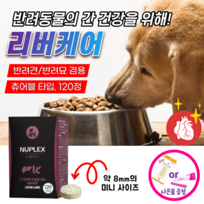 고양이 강아지 간 에 좋은 건강 기능 영양제 개선제 보호제 밀크시슬 밀크씨슬 아르기닌 노견 노령견 심장약 심장병 간수치 보조제 캣 펫 애견 약 애완견 반려견 간부전 황달 쿠싱증후군, 1개