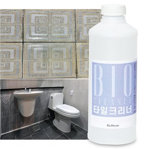 믿을 수 있는 국산 강력 타일 줄눈 크리너 주방 욕실 도기류 찌든때 스텐 녹제거 광택 세척제 가정용 업소용, 1개, 1L