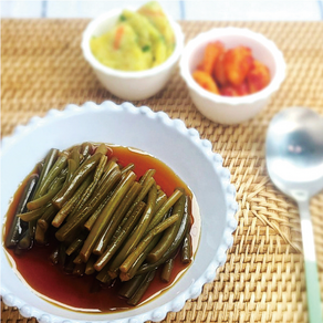 또밥찬 반찬단지 간장마늘쫑 1kg, 1개