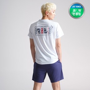 요넥스 241TS066U 배드민턴 반팔 티셔츠 남녀공용 데일리웨어