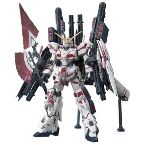 HGUC UC 풀아머 유니콘 건담 디스트로이 모드/레드 컬러 Ve. 1/144 프라모델, 1개