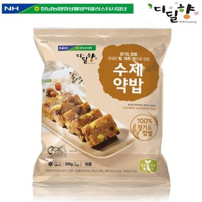 [디딜향] 경기도 찹쌀 국내산 밤 대추 잣으로 만든 수제약밥, 1개, 350g