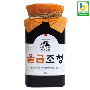 천수보감 100%국산재료 울금조청 500g 쌀조청 국산쌀엿 강황 커큐민, 1개