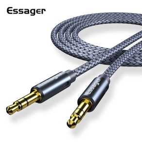 ESSAGER 3.5mm 3극 AUX 스테레오 케이블, 5, 5개