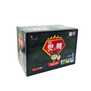 인라이프 국내생산 대용량 포켓용 핫팩 150g, 30개