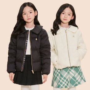 [브랜드정품]빈폴키즈 [BEANPOLE KIDS] 24FW 여아 덕다운 숏 경량패딩 (2종 택1)신학기패딩 점퍼