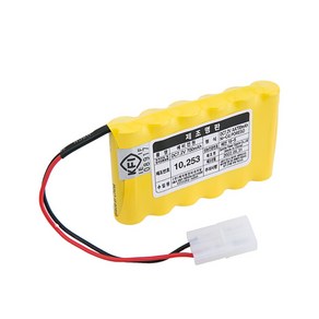 케이원 포레소 소방예비전원 DC 7.2V AA 700mAh (1x6)