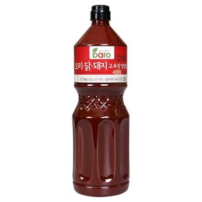 바로소스 오리닭돼지 고추장양념장 2.1kg 주물럭 볶음 업소용, 1개