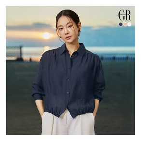[조르쥬 레쉬] ○25SS 인견 블렌디드 시스루 셔츠자켓 3종+슬리브리스 1종