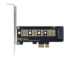 NVME M-Key M2 2230 2242 2260 2280 SSD 변환기용 데스크탑 확장 카드 M.2 어댑터 PCIE PCI-E 4.0 X1 X4 X8 x16, [03] PCI-E X16