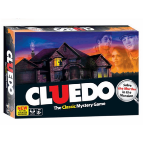 (영문판) Cluedo 클루도 캐쥬얼 추리 카드 보드게임, 2) 클래식 CLUE, 1개