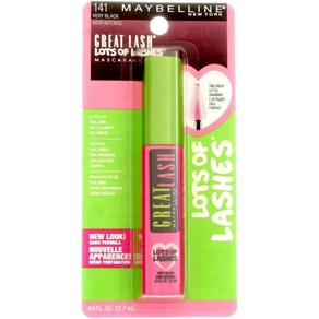 Maybelline Geat Lash Clea Mascaa 자연스러운 눈 화장을 위한 속눈썹과 눈썹 컨디셔닝 포뮬러 2개 113849, 1개