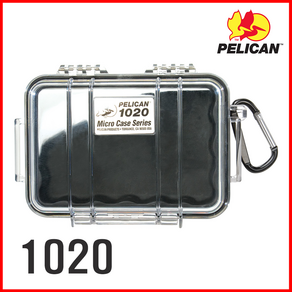 Pelican 펠리칸 마이크로 케이스 1020 (색상 선택), 클리어옐로우, 1개