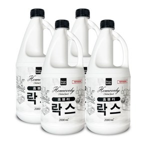 홈블리 락스 2L 살균 청소 표백, 4개