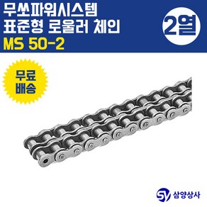 무쏘파워시스템 표준 롤러 체인 MS50-2 (2열), 1개