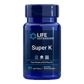 Life extension 라이프 익스텐션 Supe K 수퍼 K 90정, 1개