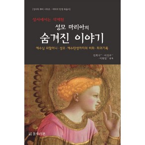 성서에서는 삭제된성모 마리아의 숨겨진 이야기:예수님 외할머니 성모 예수탄생까지의 비화 희귀기록