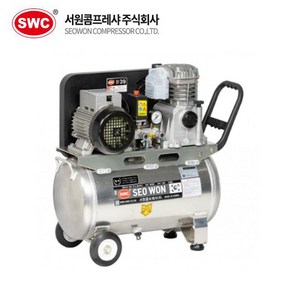 서원콤프레샤 알루미늄탱크 SA39-40-3.5 이동형콤프, 1개, 본품(배터리없음)
