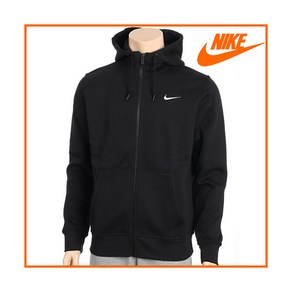 [나이키] 후드집업 YQJ 623451-010 AS NIKE CLUB FZ HOODY-SWOOSH(블랙)