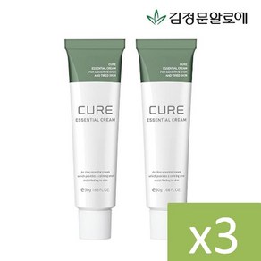 김정문알로에 에센셜 크림, 100ml, 3개