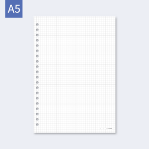 3P바인더 프리미엄 A5 격자노트 필기노트 바인더속지 업무용 학습용 선물용 졸업선물