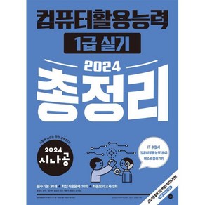 2024 시나공 컴퓨터활용능력 1급 실기 총정리