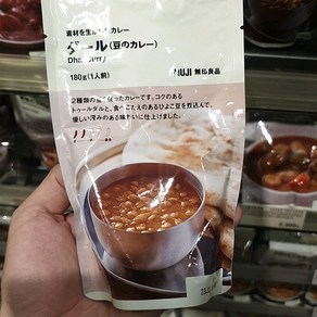 무인양품 달 카레, 180g, 1개