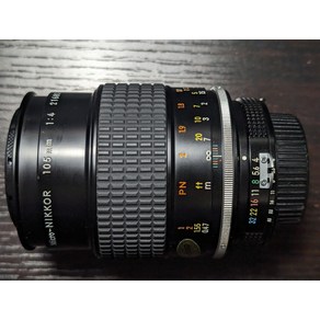 니콘 마이크로 NIKKOR 105mm F4 AI 렌즈 그대로 F마운트용