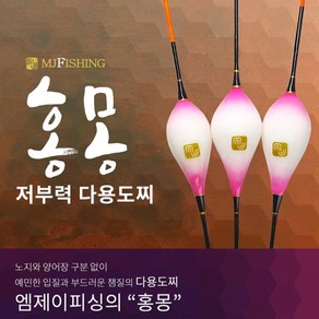 [엠제이피싱] 홍몽 민물찌/저부력 다용도찌 600, 650, 1개