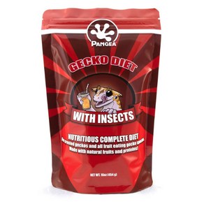 판게아 인섹트 454g Pangea Gecko Diet With Insects 16oz PFDI-16