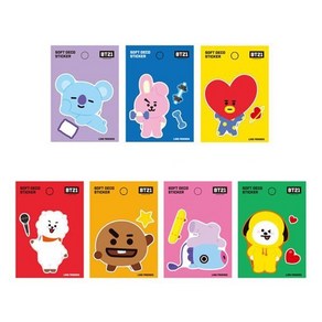 BT21 소프트데코스티커, 알제이