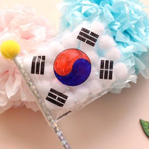 태극기 볼펜 만들기 개천절 어린이 방과후 미술 5인 현충일 학원 나라사랑 놀이 호국, 1개
