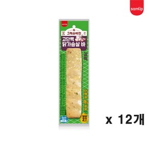 그릭슈바인 고단백닭가슴살바 갈릭 80g, 36개