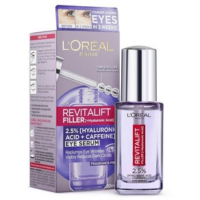 호주 로레알 L'Oeal Revitalift Fille Eye Seum 리바이탈리프트 필러 아이 세럼, 20ml, 2개