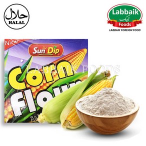 SUNDIP Con Flou (Maize Flou) 1kg 옥수수 분말 가루, 1개