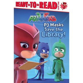 Ready-to-Read Level 1: PJ Masks Save the Libay! (PJ Masks) (Papeback)