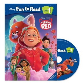 Disney Fun to Read 1-36 / Tuning Red(메이의 새빨간 비밀) 세트, 투판즈