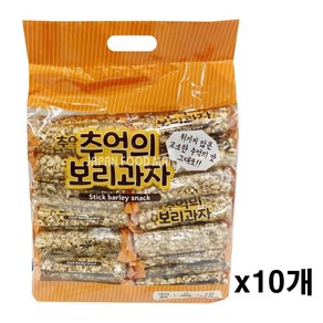 다다에스엠 추억의보리 과자 400g x 10봉 sta*1421Kd, 10개