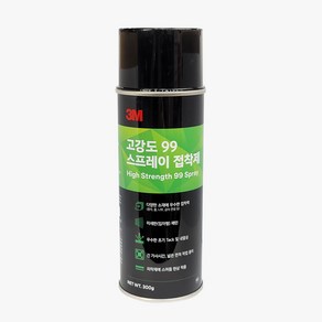 3M 고강도 99 스프레이 접착제 다용도접착제 뿌리는본드 300g (455ml), 1개