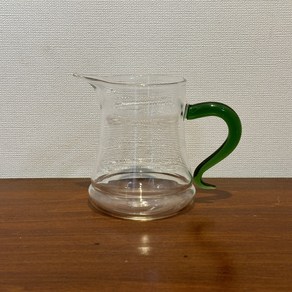 유리숙우 초록색 400ml 차우리는 다기 다구 예쁜 티포트, 1개