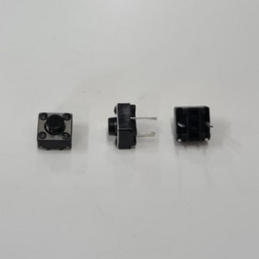 6x6x4.3mm 5mm 마이크로 2핀 택트스위치 2p 아두이노 기판수리, 6x6x5mm, 1개