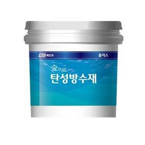 미소페인트]수용성 옥상방수 KCC 숲으로 탄성방수 플러스16kg