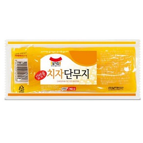 치자김밥단무지 일미 240g, 1개