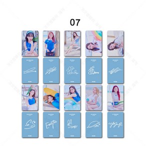 우주소녀 WJSN 개인 포카 양면 포토카드 셀카 10장 80장 160장 세트, 시리즈07